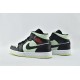 Air Jordan 1 Mid SE Black Chile Red Barely Volt Outlet Online CV5276 003 Womens And Mens Shoes